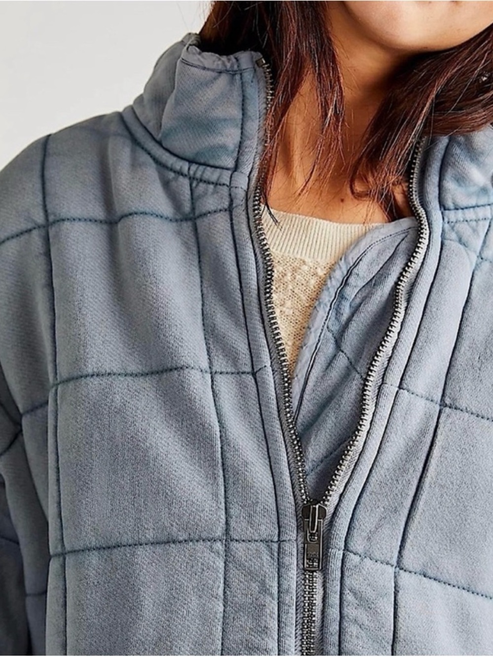 Free People Dolman Quilted Knit Jacket - Picture 3 of 7